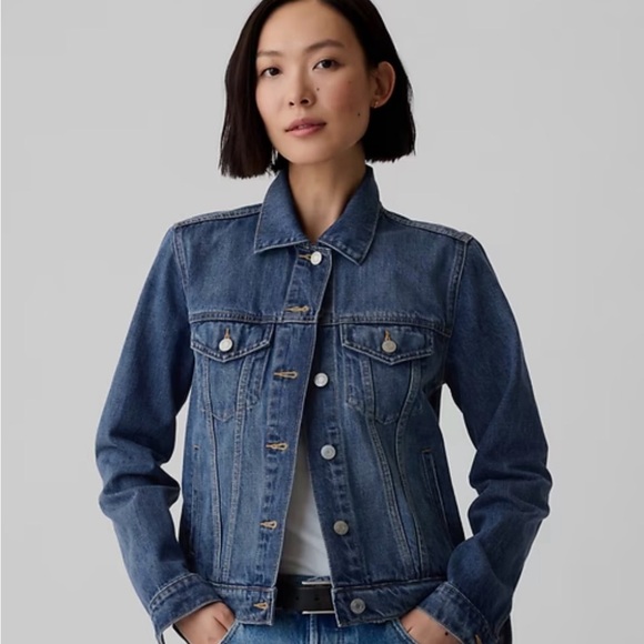 Gap Classic Blue Denim Jacket - Picture 1 of 7